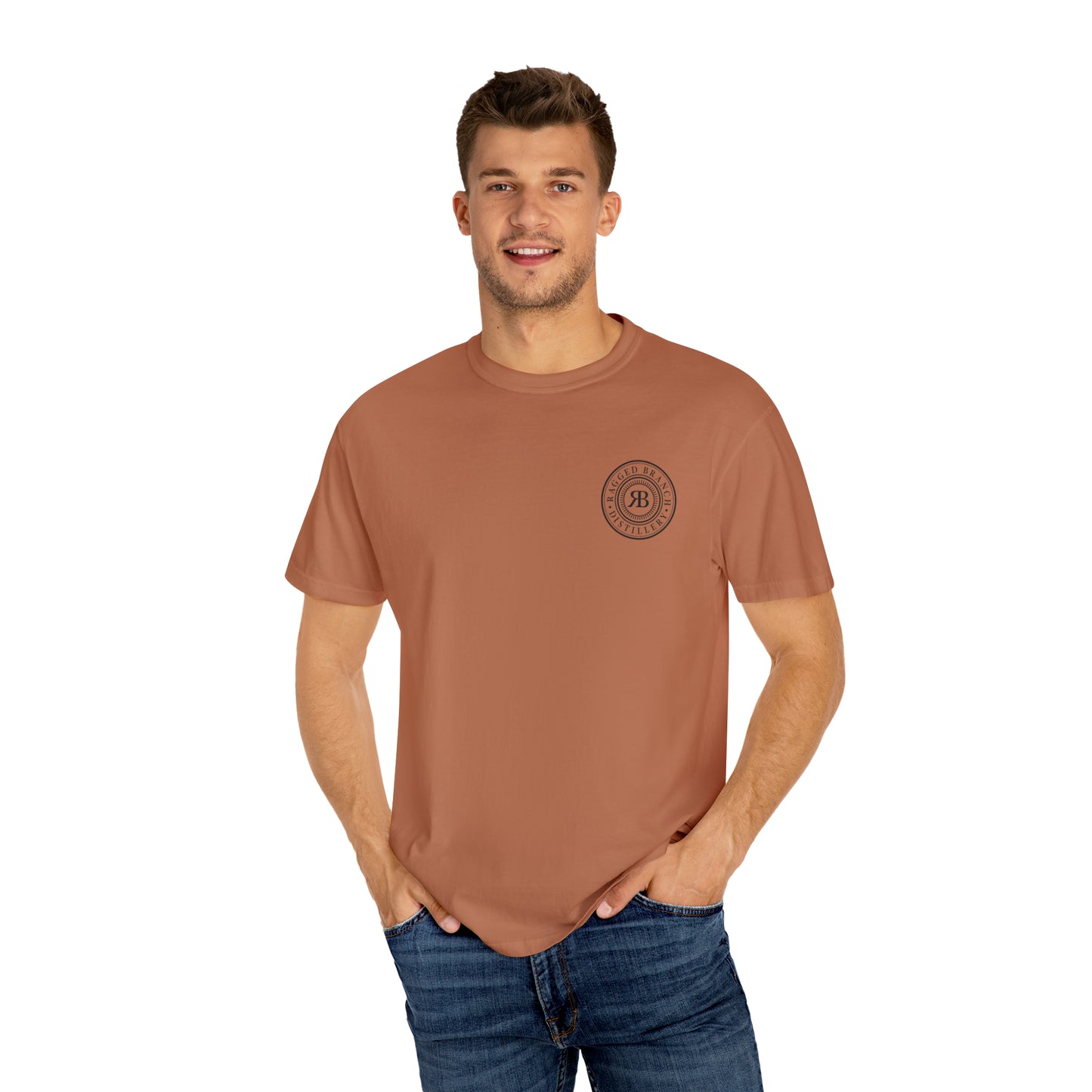 RB Whiskey & Cattle Co. Unisex Garment-Dyed T-shirt
