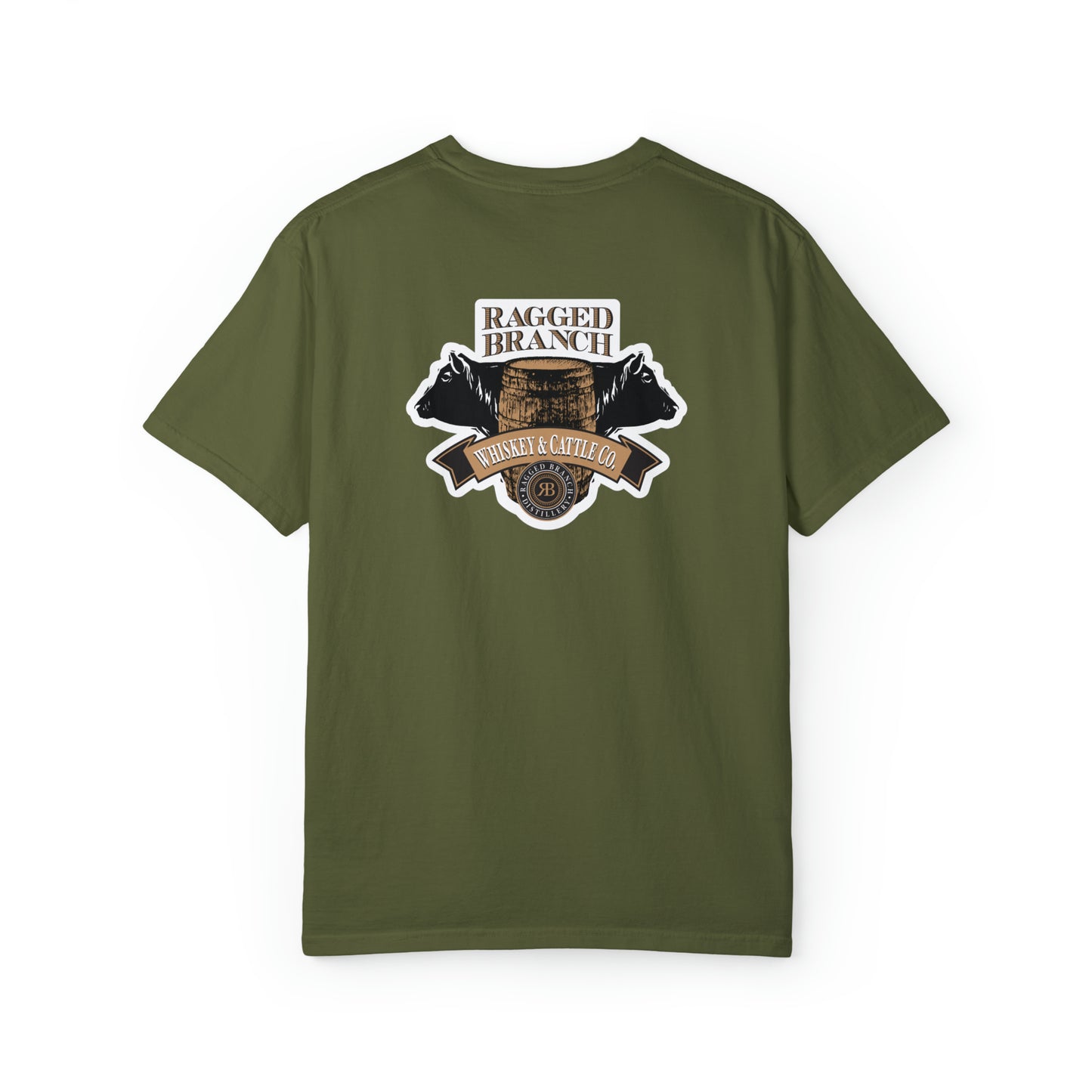 RB Whiskey & Cattle Co. Unisex Garment-Dyed T-shirt