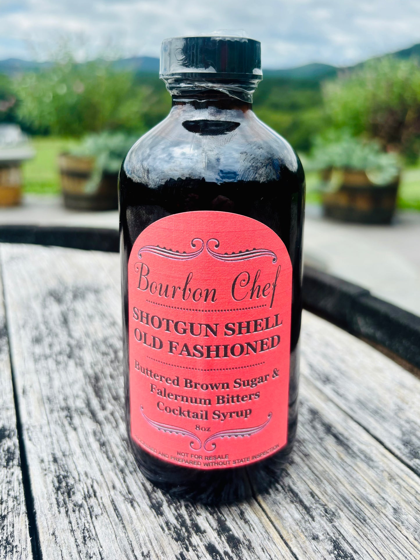 Bourbon Chef: Shotgun Shell Old Fashion Syrup - 8 oz.