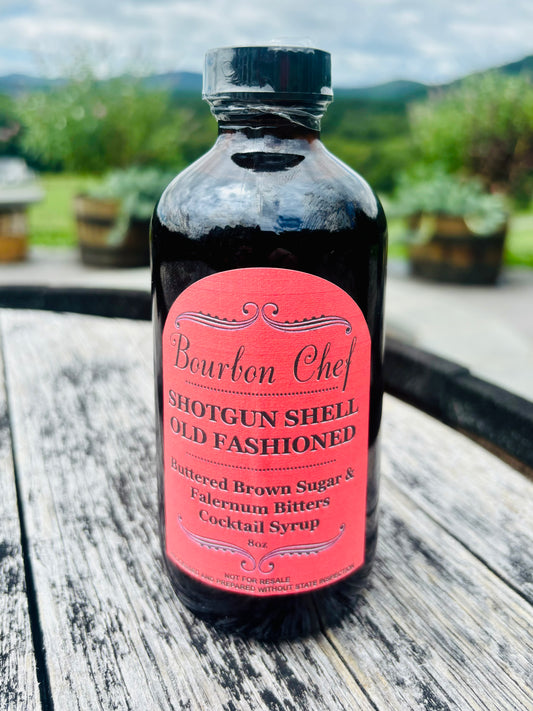 Bourbon Chef: Shotgun Shell Old Fashion Syrup - 8 oz.